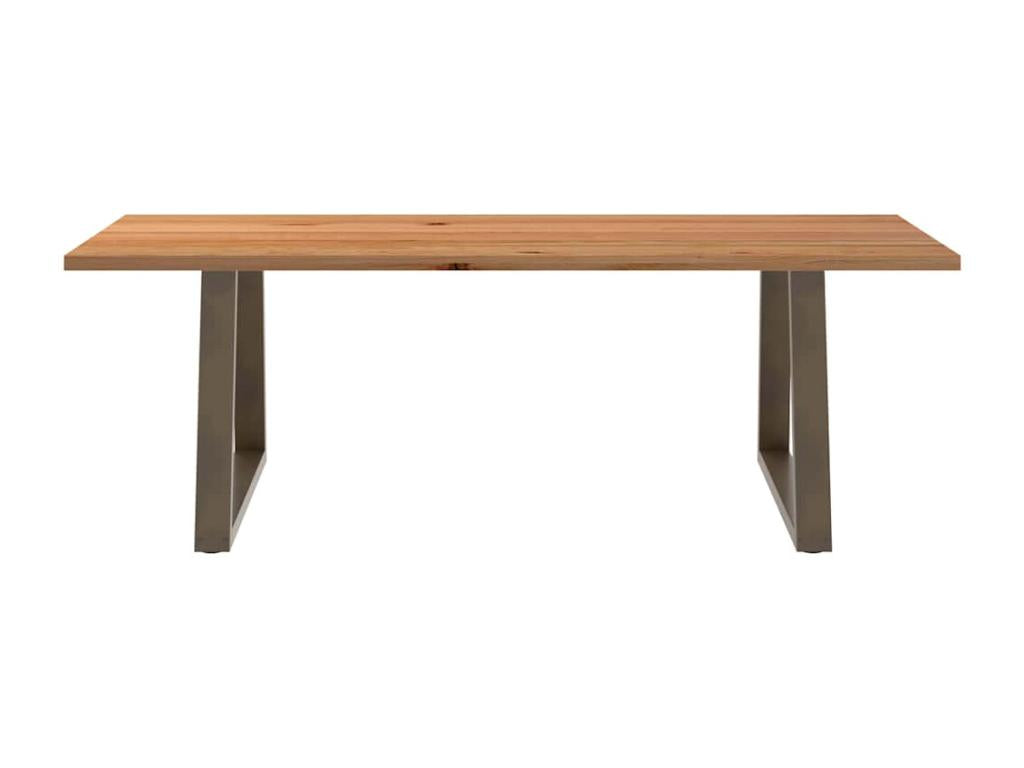 Table en chêne, marron