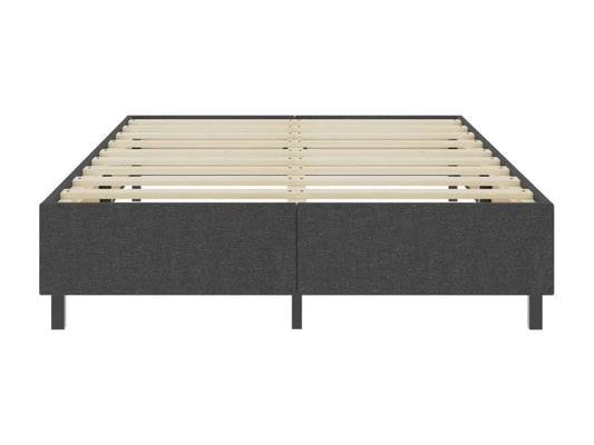 Sommier en tissu, 180 x 2002 cm, gris