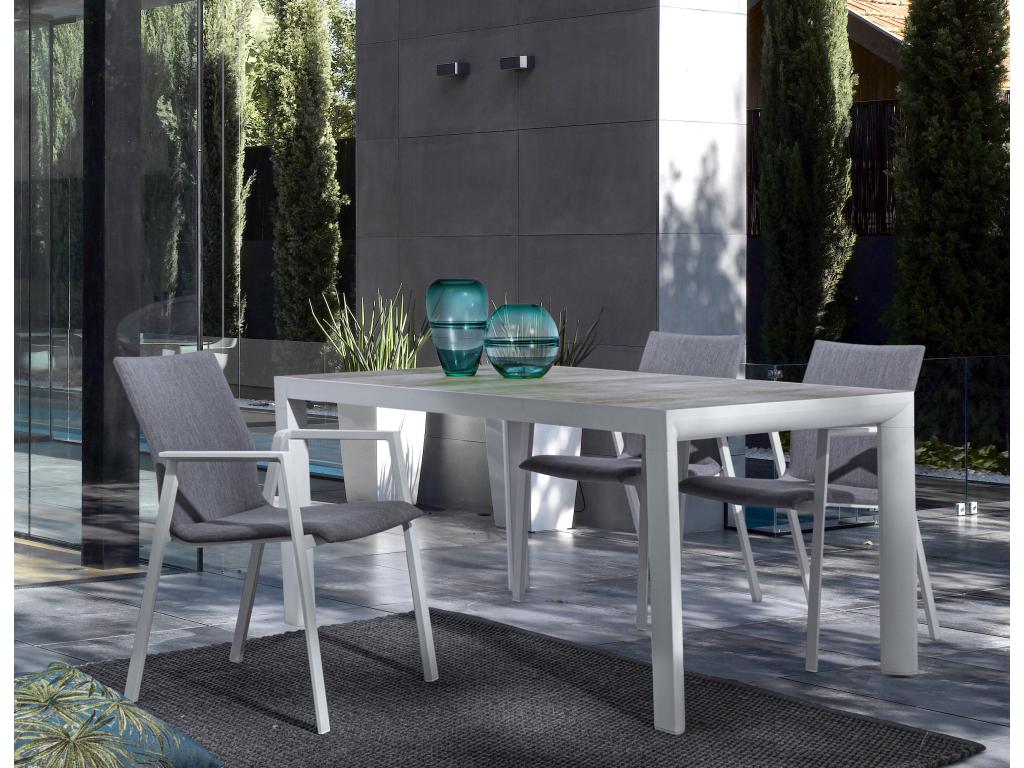 Fauteuil d'appoint gris