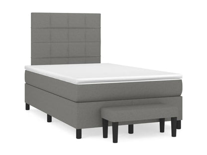 Matelas en tissu, 120 x 190 cm, gris