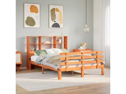 Matelas en bois de pin, 120 x 190 cm, marron