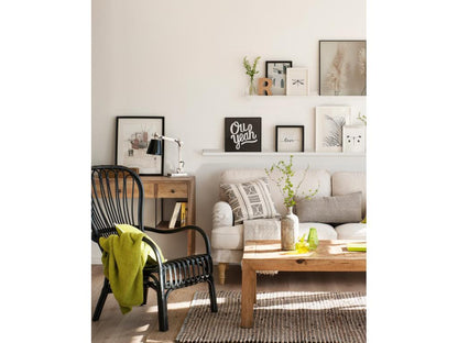 Produit en bois de pin, 50 x 7 cm, blanc