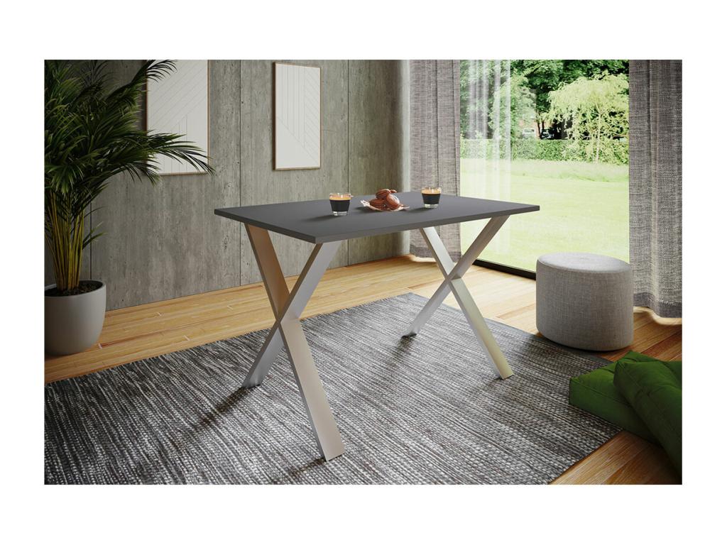 Table, 80 x 80 cm, anthracite