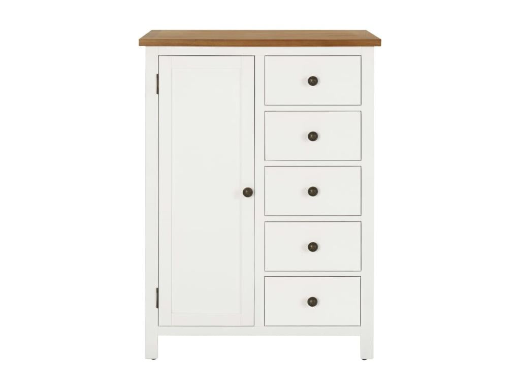 Produit en bois de chêne, 76 x 52 x 105 cm, marron