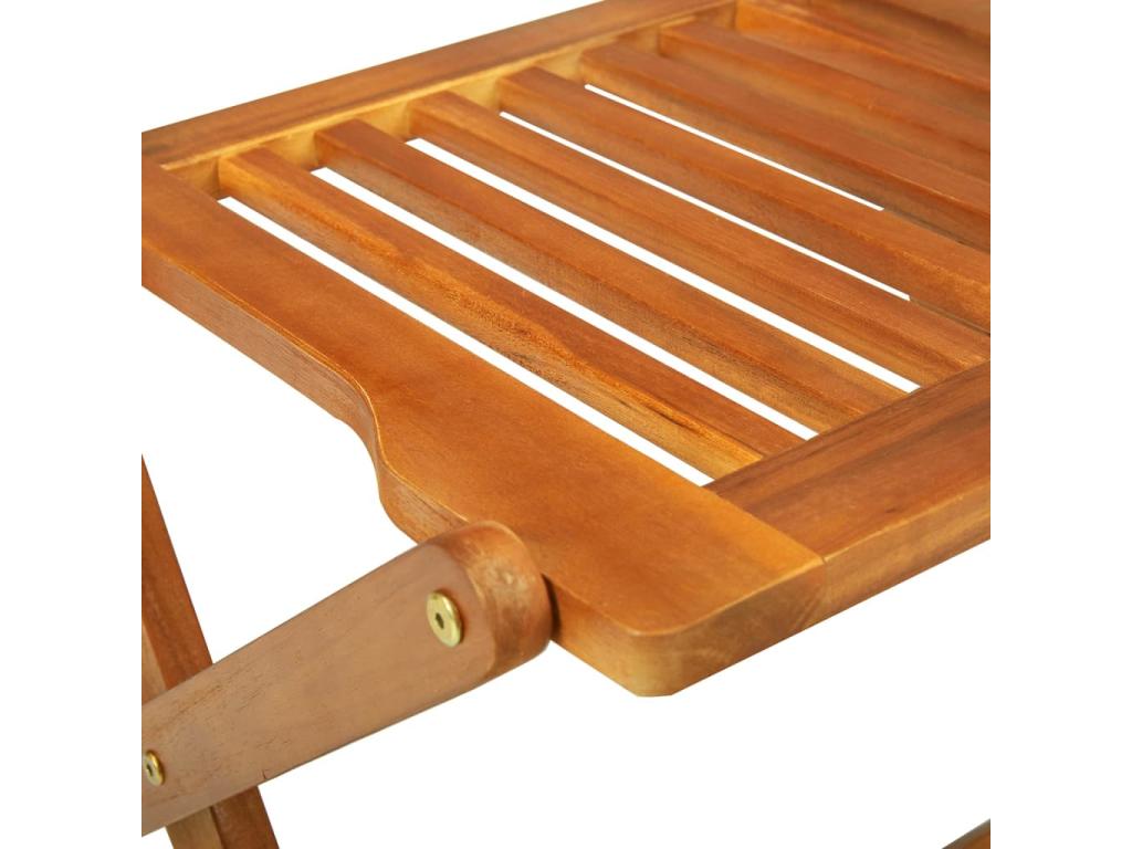 Ensemble de 9 pièces en bois massif, marron