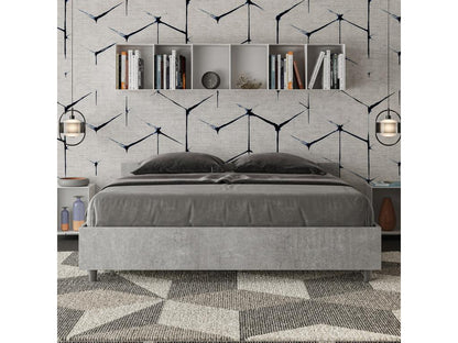 Sommier, 160 x 190 cm, gris