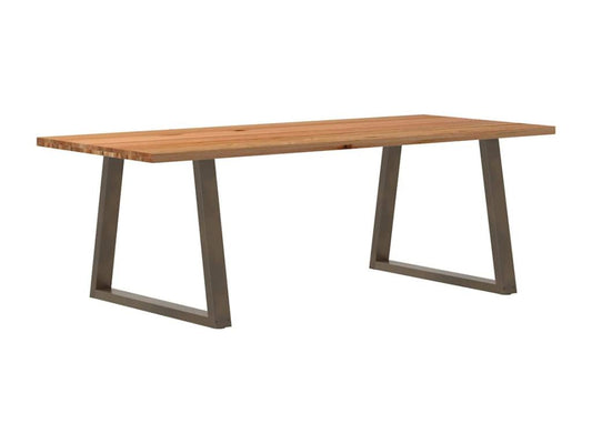 Table en chêne, marron