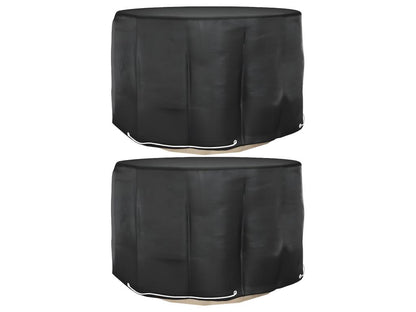 Produit en 2 pièces, 125 x 75 cm, noir