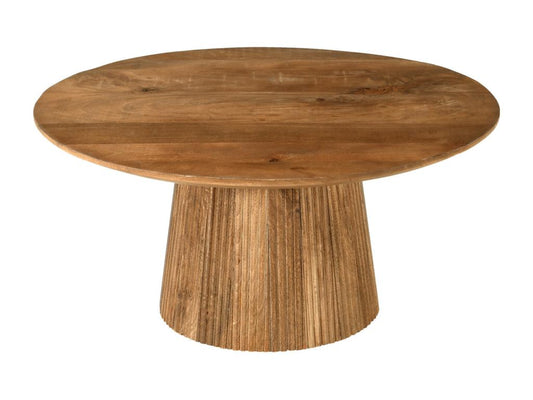 Table basse en bois de manguier, marron