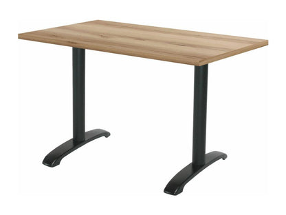 Table en chêne, 160 x 80 cm, marron