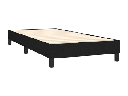 Matelas en tissu, 90 x 200 cm, noir