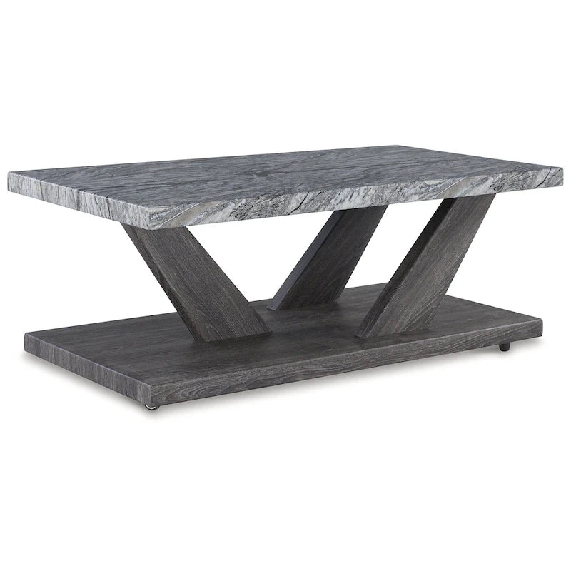 Ensemble de table gris Signature Design by Ashley Bensonale (lot de 3) - 48 po L x 24 po P x 18 po H