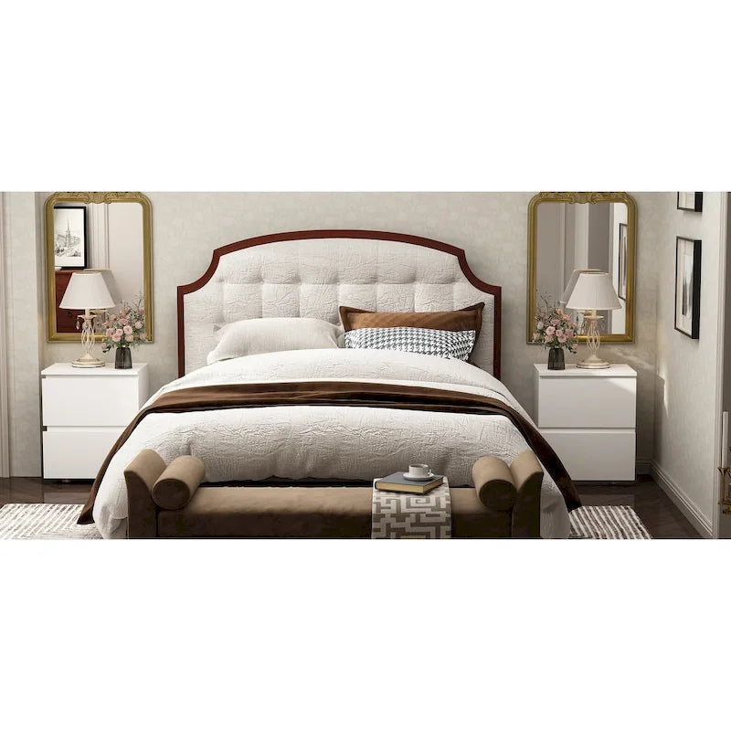 Table de chevet à 2 tiroirs, table d'appoint, console