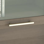 Meuble de rangement Bush Furniture Somerset gris cendré 60W pour bureau en L - 150 cm (L) x 32 cm (l) x 91 cm (H)