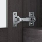 Meuble de rangement Bush Furniture Somerset gris cendré 60W pour bureau en L - 150 cm (L) x 32 cm (l) x 91 cm (H)