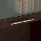 Meuble de rangement Bush Furniture Somerset gris cendré 60W pour bureau en L - 150 cm (L) x 32 cm (l) x 91 cm (H)