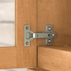 Meuble de rangement Bush Furniture Somerset gris cendré 60W pour bureau en L - 150 cm (L) x 32 cm (l) x 91 cm (H)