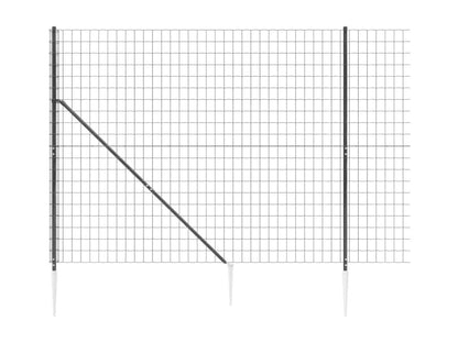 Objet en métal, 2,2 x 10 cm, gris