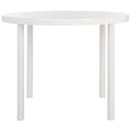 SAFAVIEH Janell White Dining Table - 39.4 x 39.4 x 30 - 39.4 x 39.4 x 30 - 39Wx39Dx30H