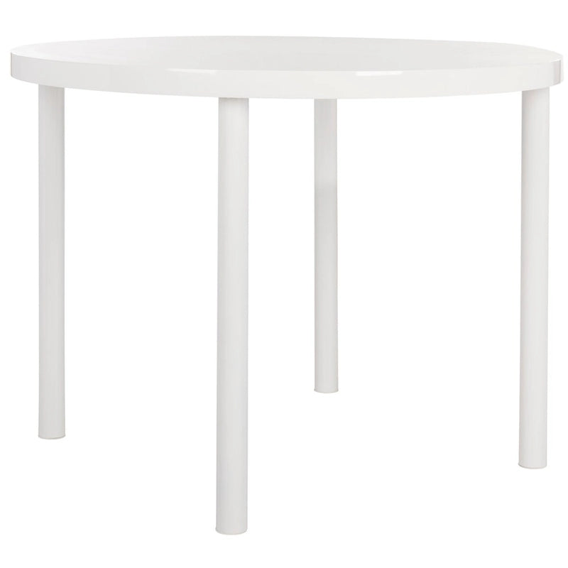Table de salle à manger blanche Janell de SAFAVIEH - 39,4 x 39,4 x 30 - 39,4 x 39,4 x 30 - 39L x 39P x 30H
