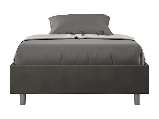 Cadre de lit, 120 x 190 cm, gris