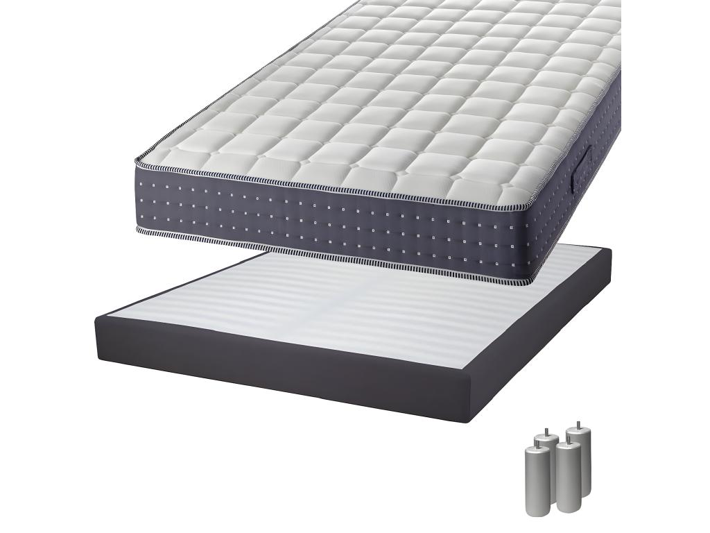 Matelas 15 cm d'épaisseur, 140 x 190 cm, blanc