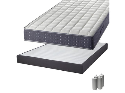 Matelas 15 cm d'épaisseur, 140 x 190 cm, blanc