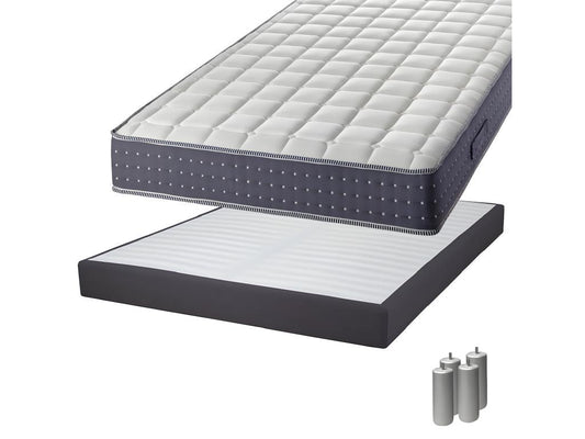 Matelas 15 cm d'épaisseur, 140 x 190 cm, blanc