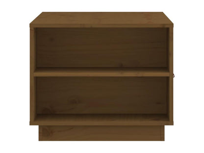 Table basse en bois massif, 100 x 50 x 41 cm, marron