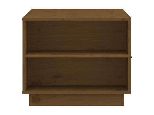 Table basse en bois massif, 100 x 50 x 41 cm, marron