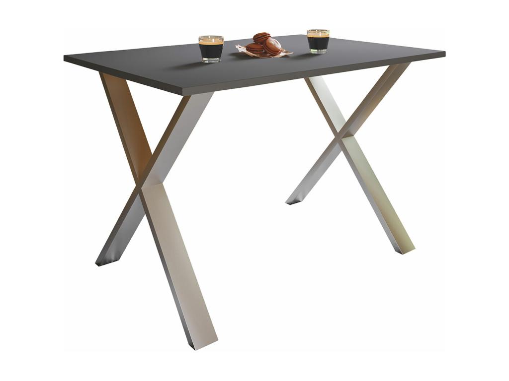 Table, 80 x 80 cm, anthracite