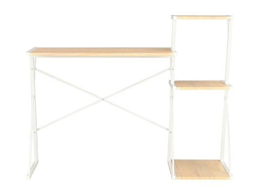 Produit en bois de chêne, 116 x 50 x 93 cm, blanc