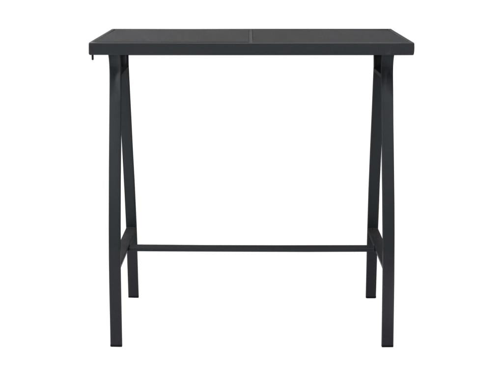 Table, 110 x 60 x 110 cm, noire