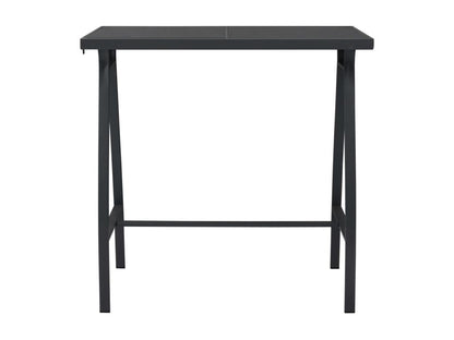 Table, 110 x 60 x 110 cm, noire