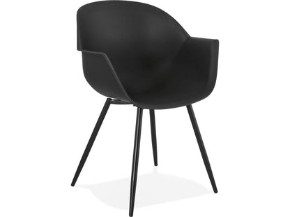 Fauteuil d'appoint, noir