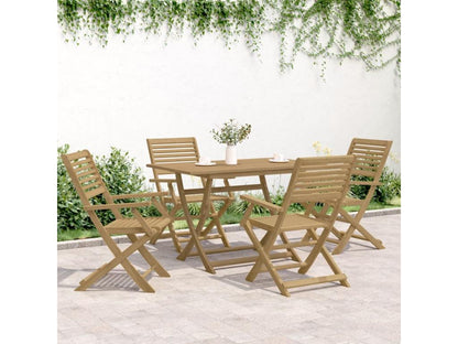 Ensemble de 5 pièces, marron