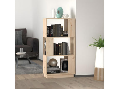 Bibliothèque en pin, 51 x 25 x 101 cm, marron