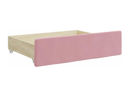 Cadre de lit en velours, 80 x 200 cm