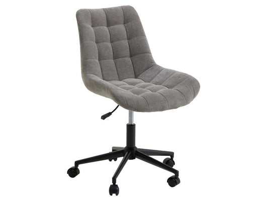 Fauteuil d'appoint en métal gris