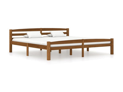 Cadre de lit en pin, 180 x 200 cm, teinte naturelle claire