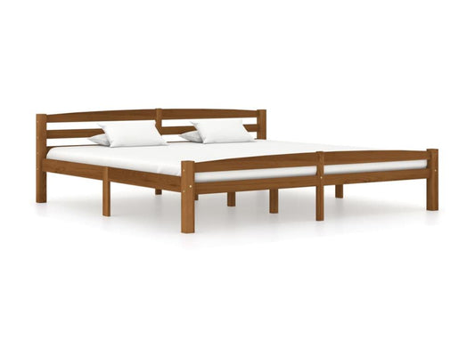 Cadre de lit en pin, 180 x 200 cm, teinte naturelle claire