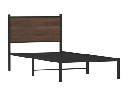 Matelas en bois de chêne, 90 x 190 cm, marron