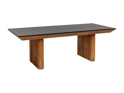 Table en pin, marron