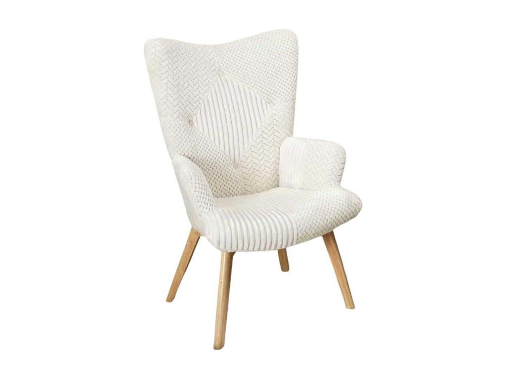 Fauteuil d'appoint beige