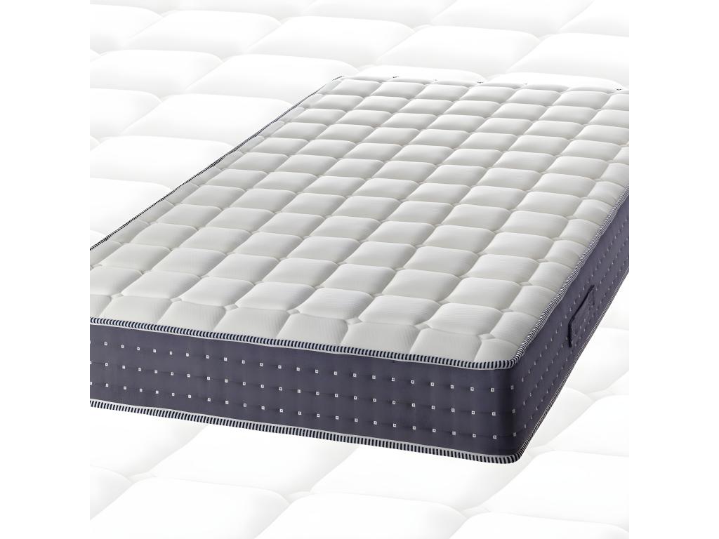 Matelas 15 cm d'épaisseur, 140 x 190 cm, blanc