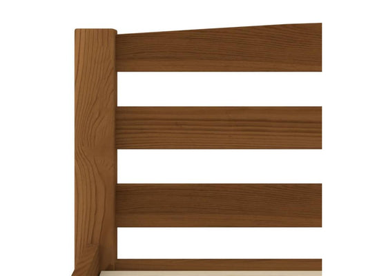 Cadre de lit en pin, 180 x 200 cm, teinte naturelle claire