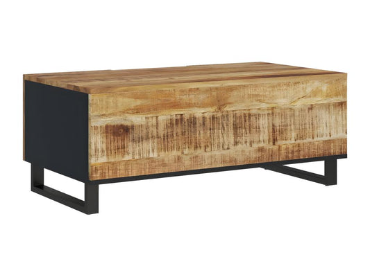 Table basse en bois de manguier, 100 x 54 x 40 cm, marron