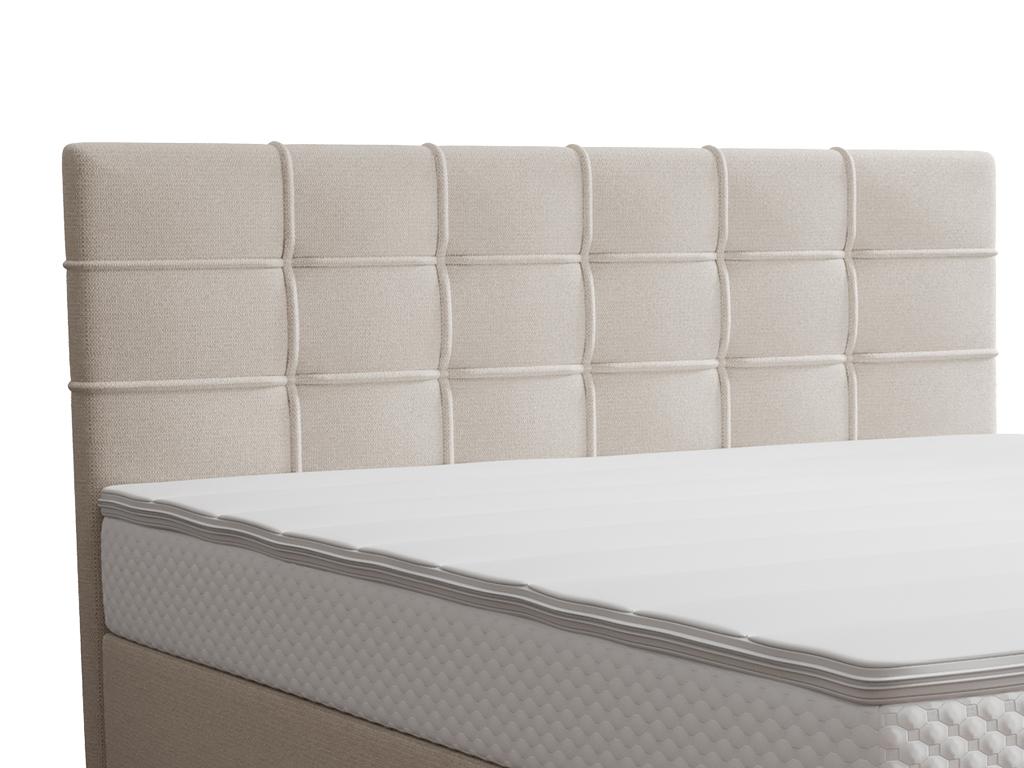 Matelas en tissu, 160 x 200 cm, beige