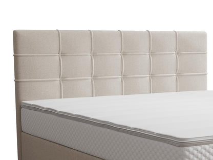 Matelas en tissu, 160 x 200 cm, beige