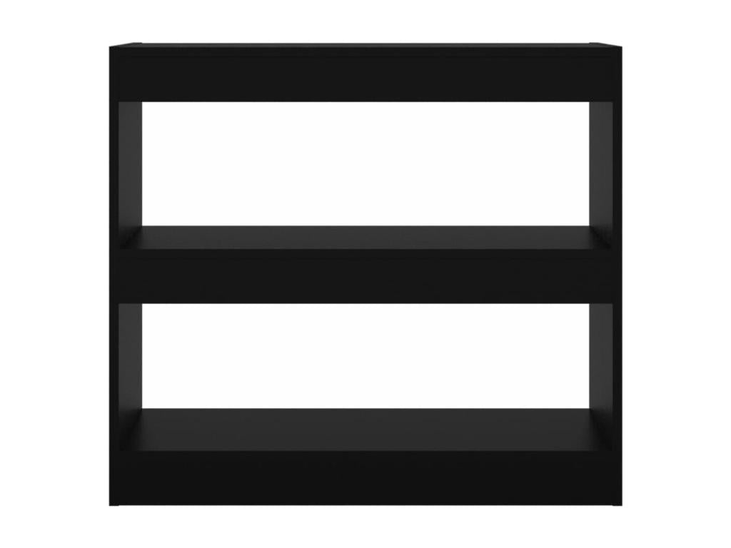 Bibliothèque, 80 x 30 x 72 cm, noire